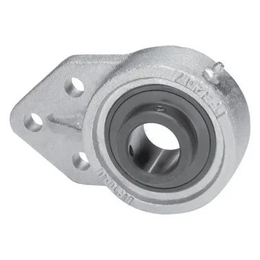 IPTCI BUCNPFB202-10 3-Bolt Flange Ball Bearing Mounted Unit, 0.625" Bore Diameter, Standard Duty