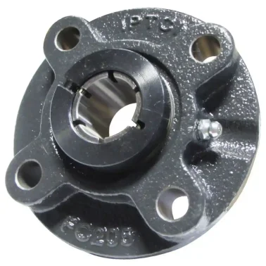 IPTCI CLFC209-27 Piloted Flange Ball Bearing Mounted Unit, 1.6875" Bore, Cast Iron Housing