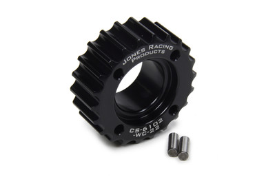 Jones Racing HTD Crankshaft Pulley 22 Tooth 3/16in Dual Dowel CS-6102-WC-22