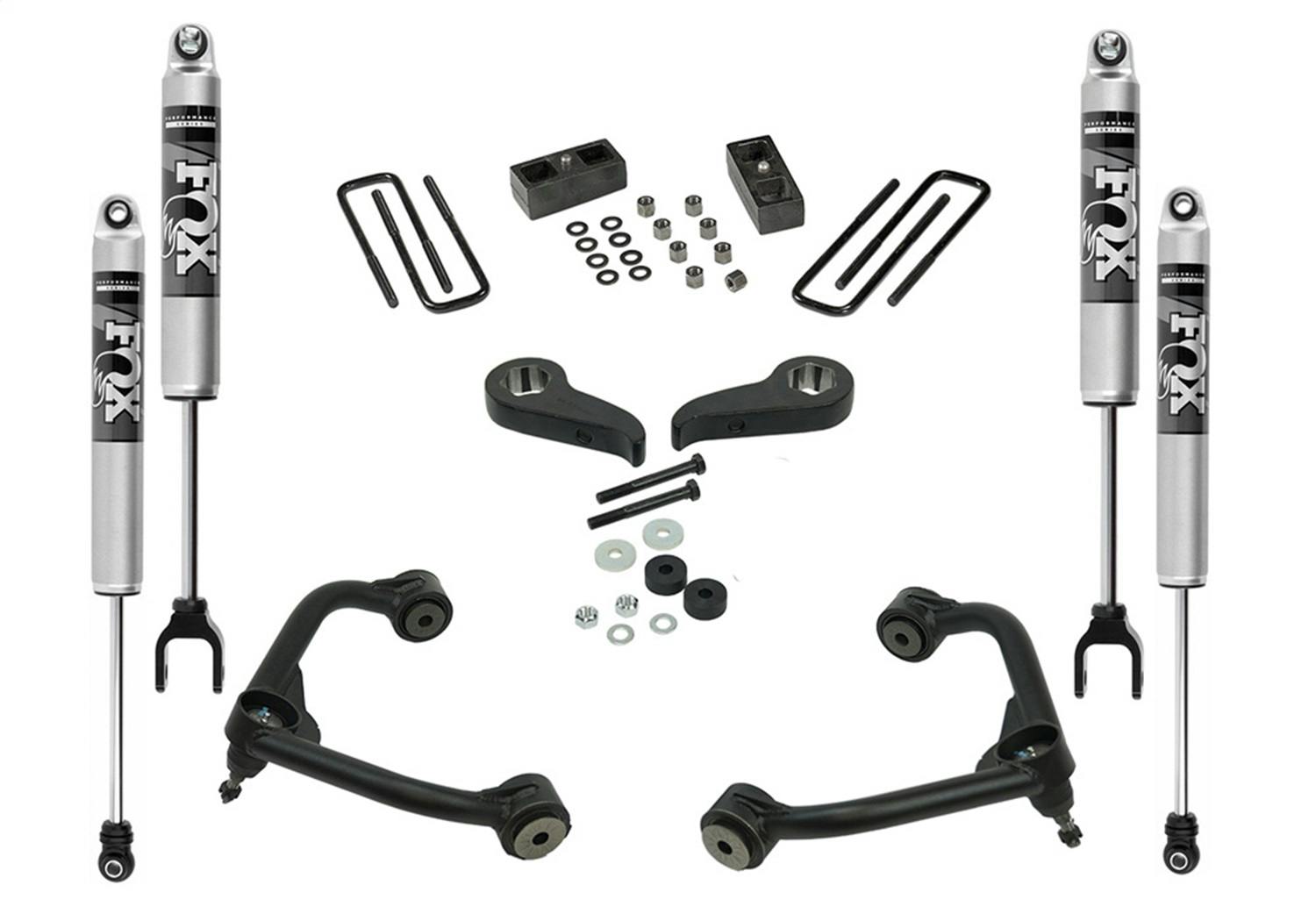 Superlift K1013F 3" Lift Kit - 20-25 Silv/Sierra HD w/ Fox 2.0 Shocks w/out Overload Leaf Springs