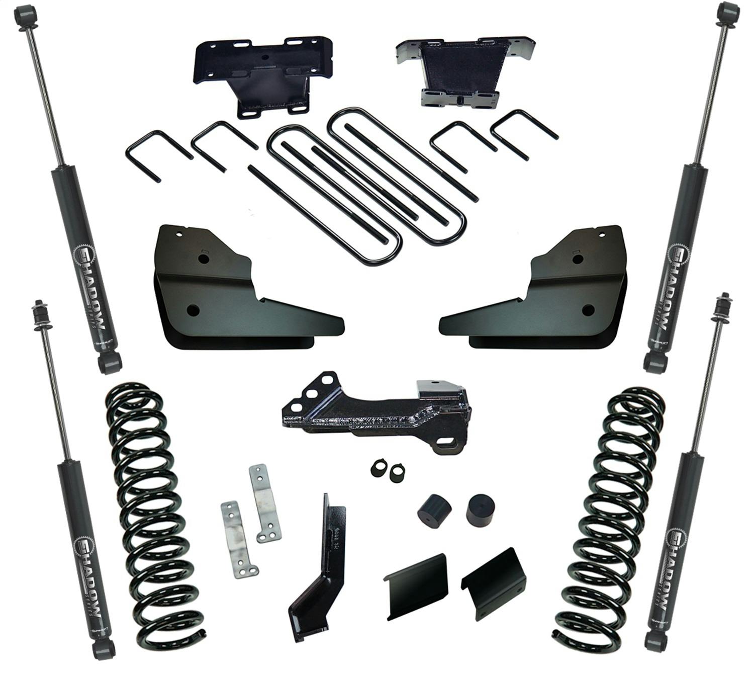 Superlift K1028 4" Lift Kit - 23-25 F250/350 4WD w/ Diesel Engine - w/ SL Shocks