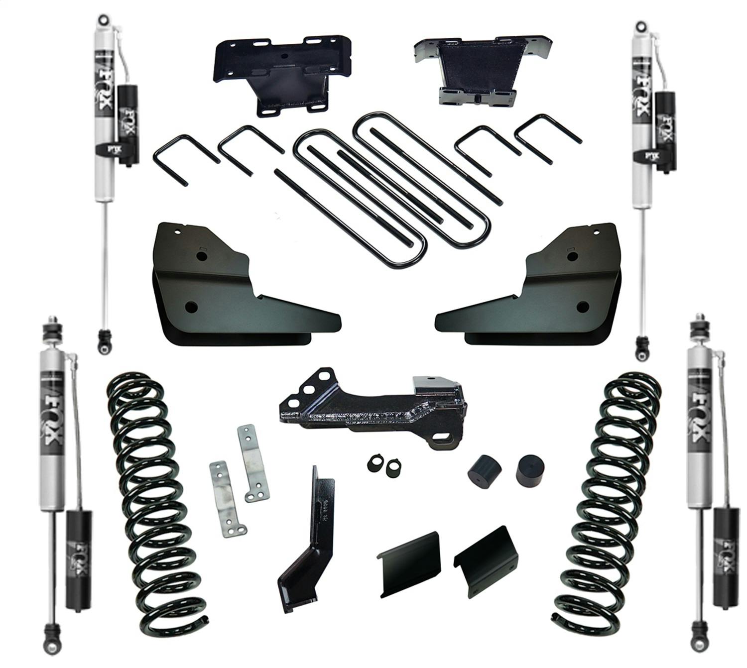 Superlift K1028FX 4" Lift Kit w/ FOX 2.0 Reservoir Shocks - 23-25 F250/350 4WD w/ Diesel Engine