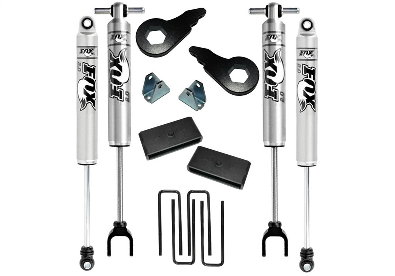 Superlift K1035F 2" Lift Kit - 20-25 Silverado/Sierra 2500HD/3500HD 4WD w/ Fox 2.0 Rear Shocks