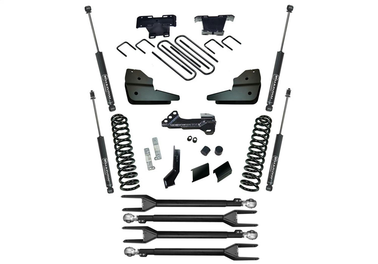 Superlift K1068 4" 4-Link Lift Kit - 23-25 F-250/F-350 4WD - Diesel - w/ SL Shocks