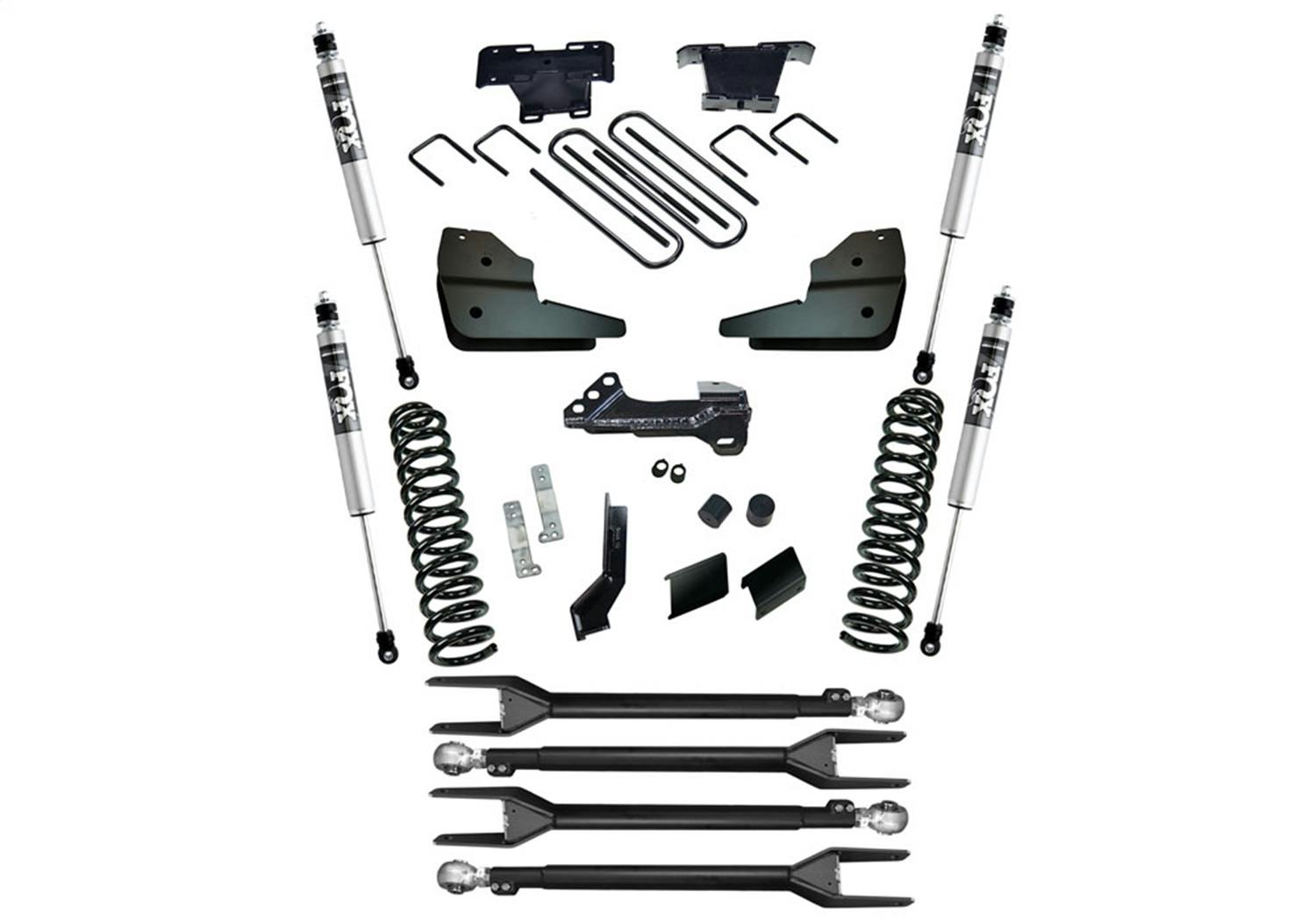 Superlift K1068F 4" 4-Link Lift Kit - 23-25 F-250/F-350 4WD - Diesel - w/ Fox 2.0 Shocks