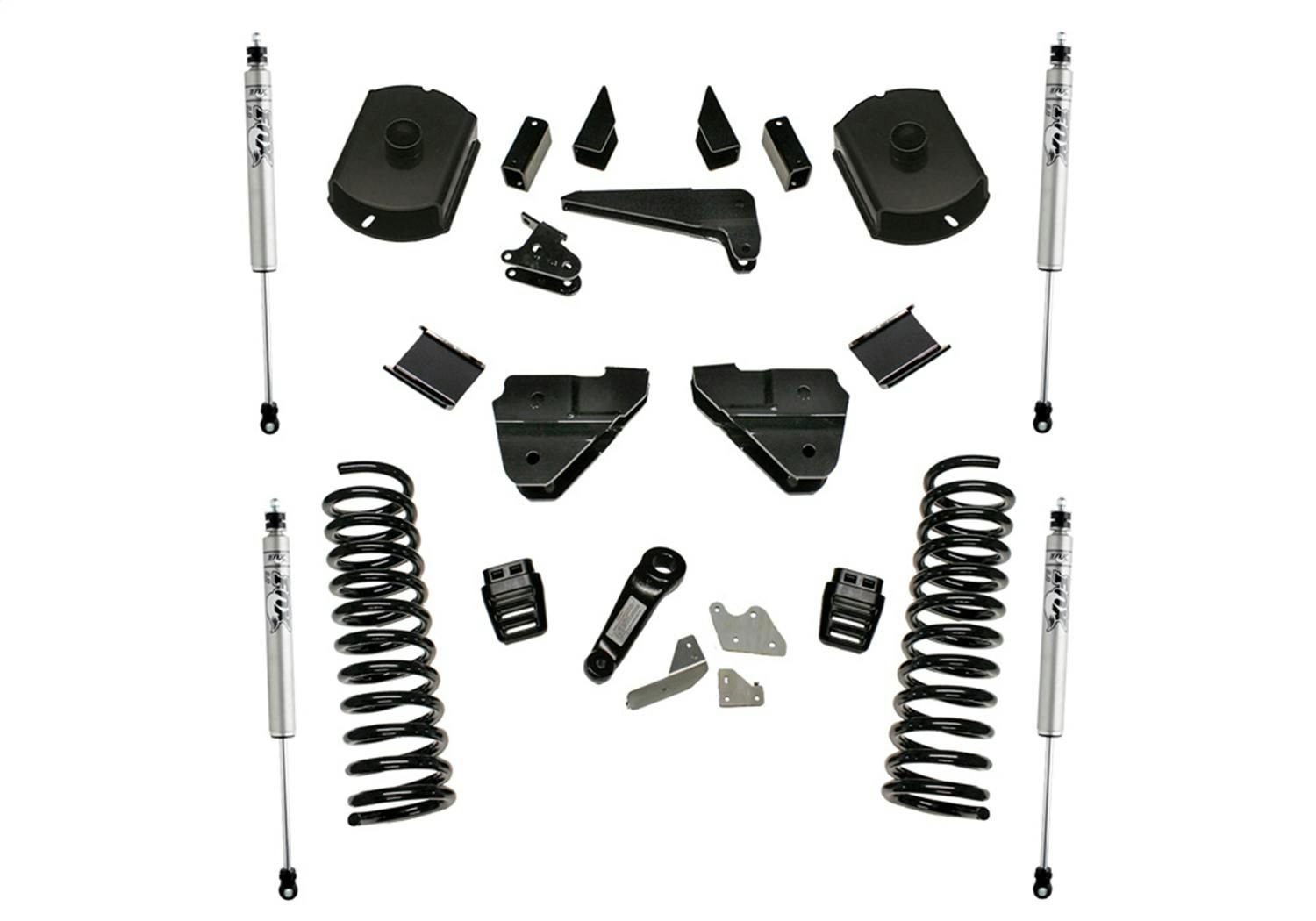 Superlift K124F 4" Lift Kit w/ FOX Shocks - 14-18 Ram 2500 4WD Diesel w/out Radius Arms