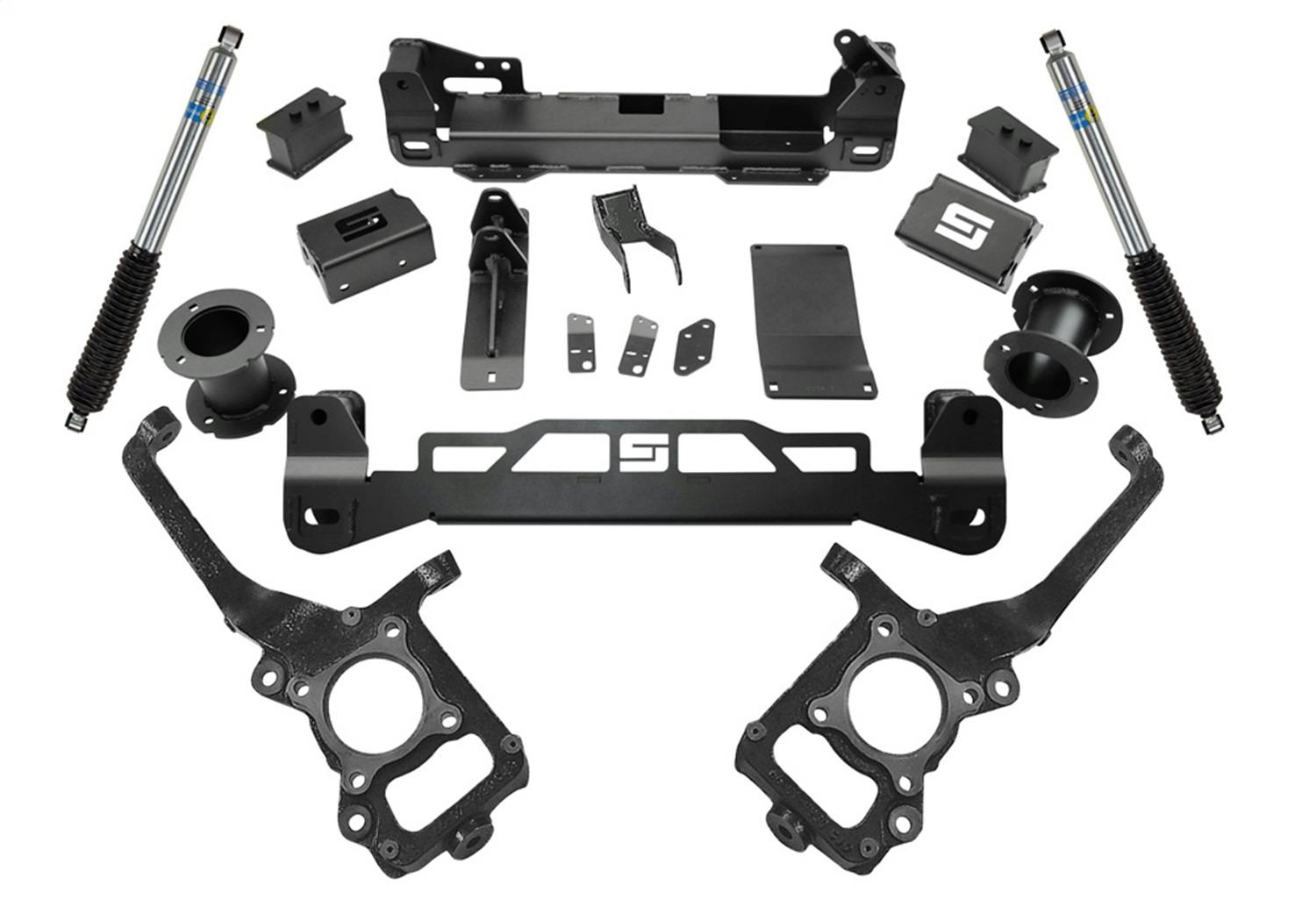 Superlift K130B 6" Lift Kit - 21-24 F150 non-Raptor 4WD w/out Tremor Pkg w/ Bilstein Rear Shocks
