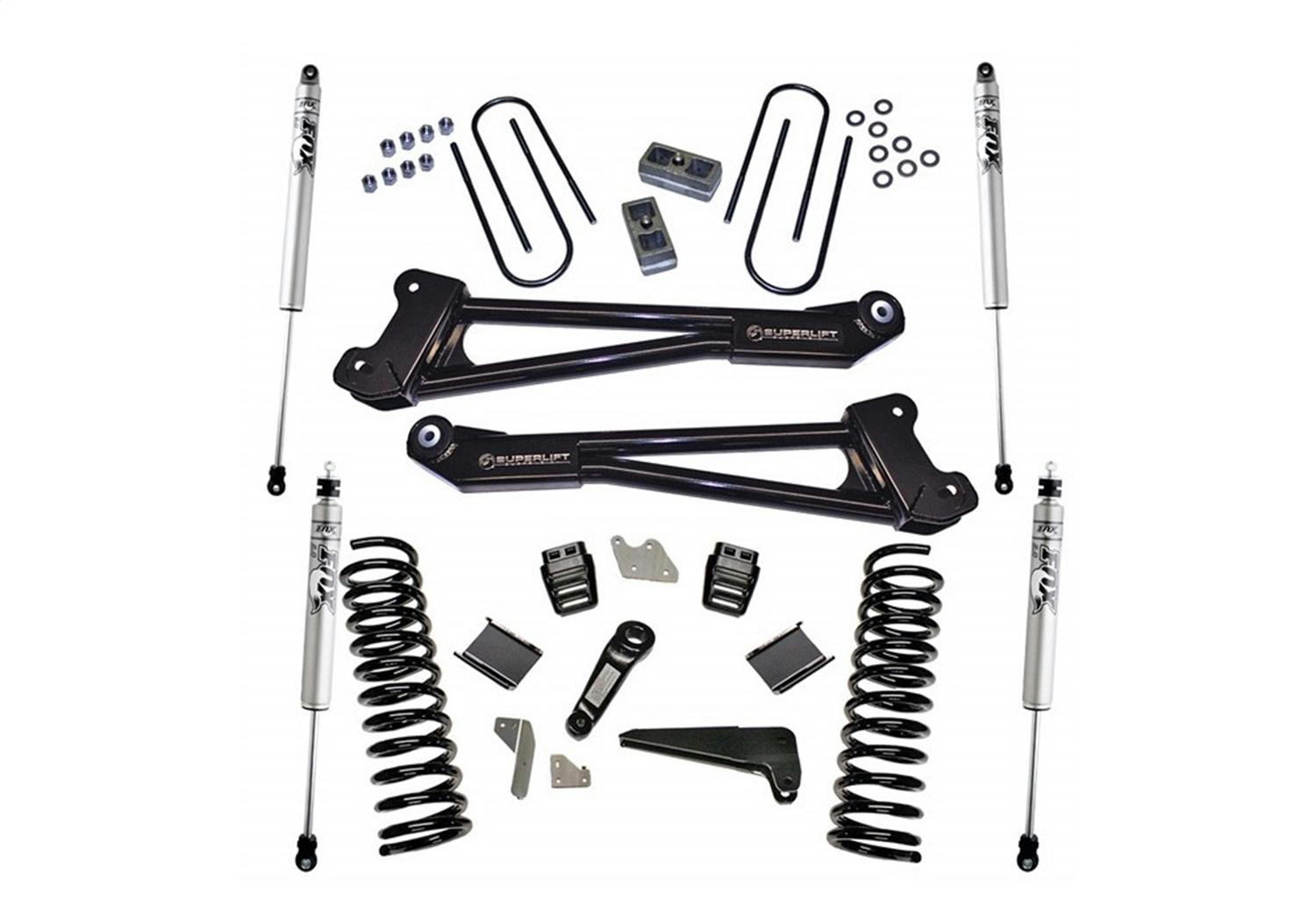 Superlift K144F 4" Lift Kit w/ FOX Shocks - 13-18 Ram 3500 4WD Diesel w/ Radius Arms