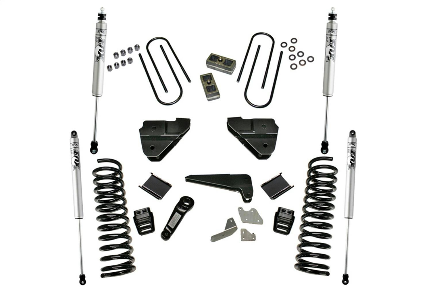 Superlift K146F 4" Lift Kit w/ FOX Shocks - 13-18 Ram 3500 4WD Diesel w/out Radius Arms