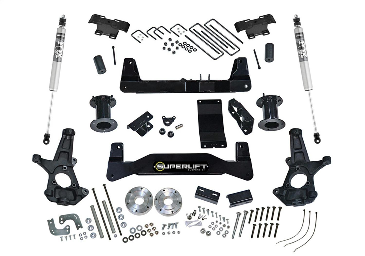 Superlift K162F 6.5" Lift Kit w/ FOX Shocks - 07-13 Silv/Sierra 1500 4WD
