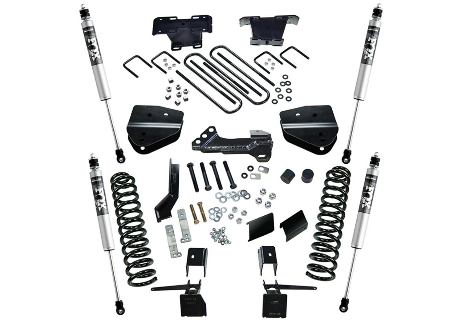 Superlift K164F 4" Lift Kit w/ FOX Shocks - 17-22 F250/350 4WD Dsl w/o 4Link Arms w/o RadiusArms
