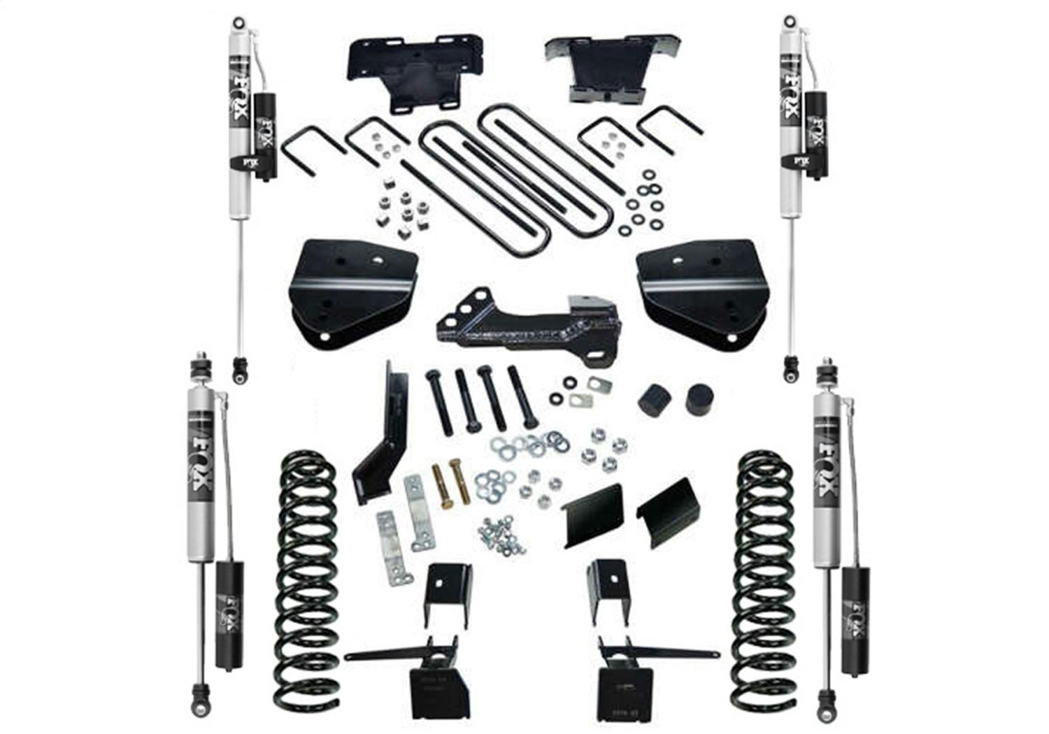 Superlift K164FX 4" Lift Kit w/ FOX Res Shocks - 17-22 F2/350 4WD Dsl w/o4LinkArms w/oRadiusArms