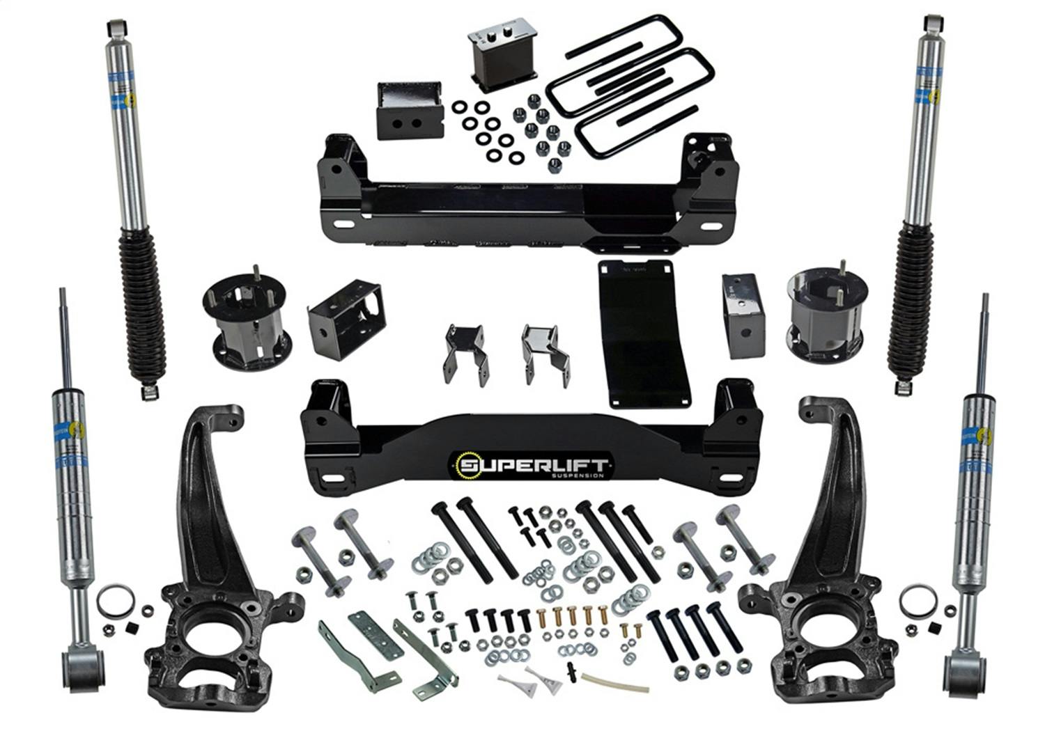 Superlift K173B 4.5" Lift Kit - 04-08 F-150 4WD - w/ Bilstein Rear Shocks