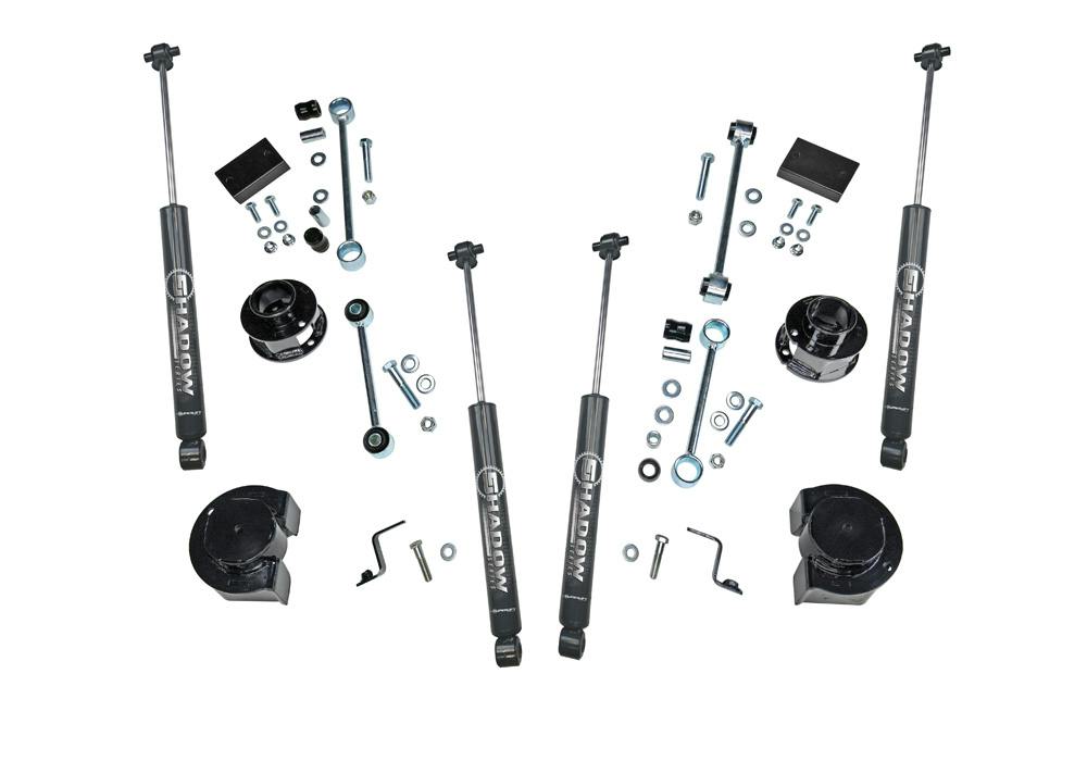 Superlift K187 2.5" SPACER KIT W/ SHX - 18-25 JP WRGLR JL - 2 OR 4 DR