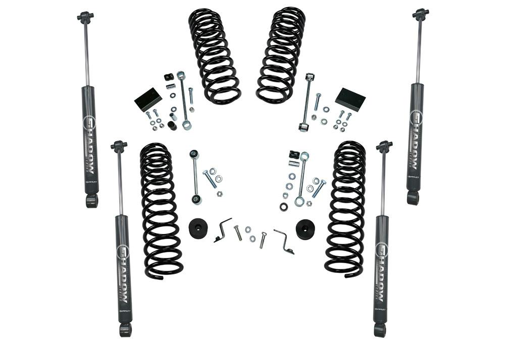 Superlift K191 2.5" DUAL RATE COIL Lift Kit - 18-25 JP JL WRGLR 2 DR - W/ SHADOW SERIES SHX