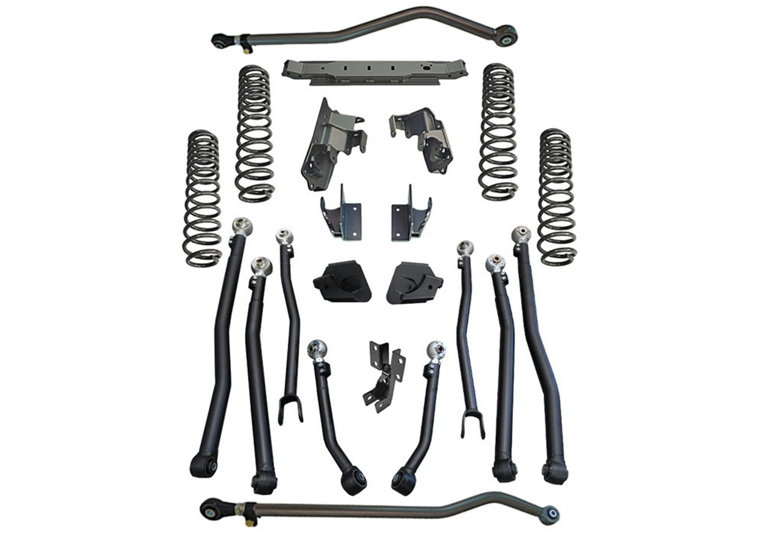 Superlift K199 4" Rock Runner Series Lift Kit- 18-23 JP JL WRGLR 4 DR - W/ SHADOW SERIES SHX