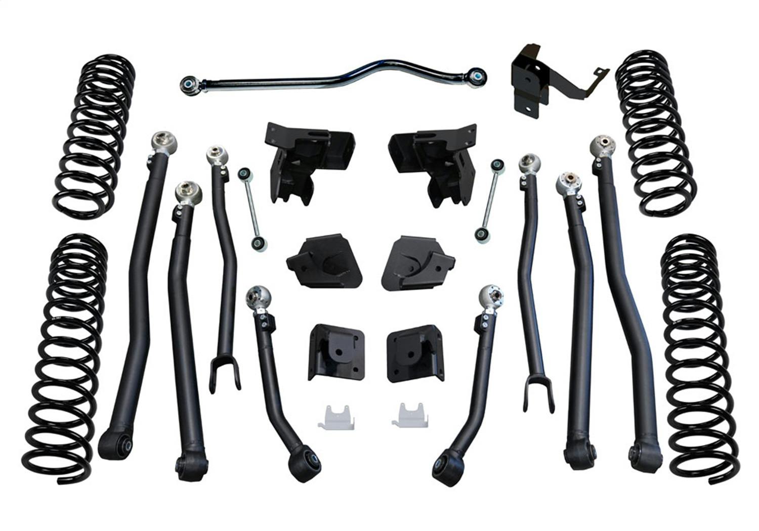 Superlift K201B 4" Rock Runner Series Lift Kit- 07-18 Wrangler JK - 4Dr - w/ Bilstein Shocks