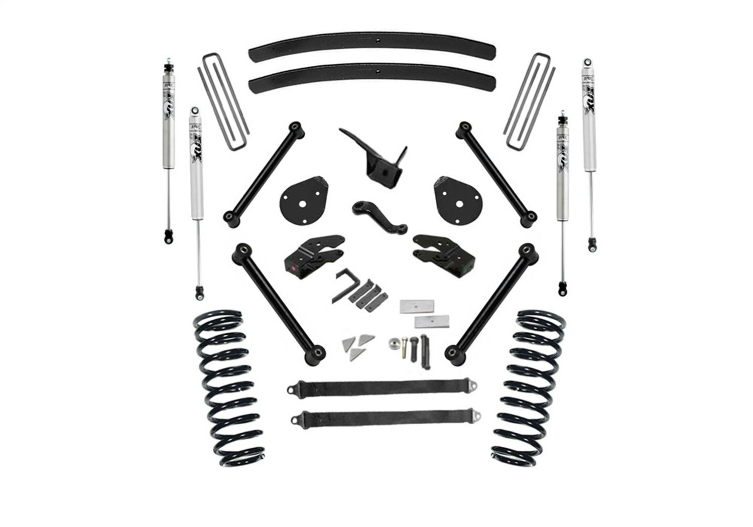 Superlift K334F 5" Lift Kit w/ FOX Shocks - 94-99 Ram 2500/3500 4WD Diesel
