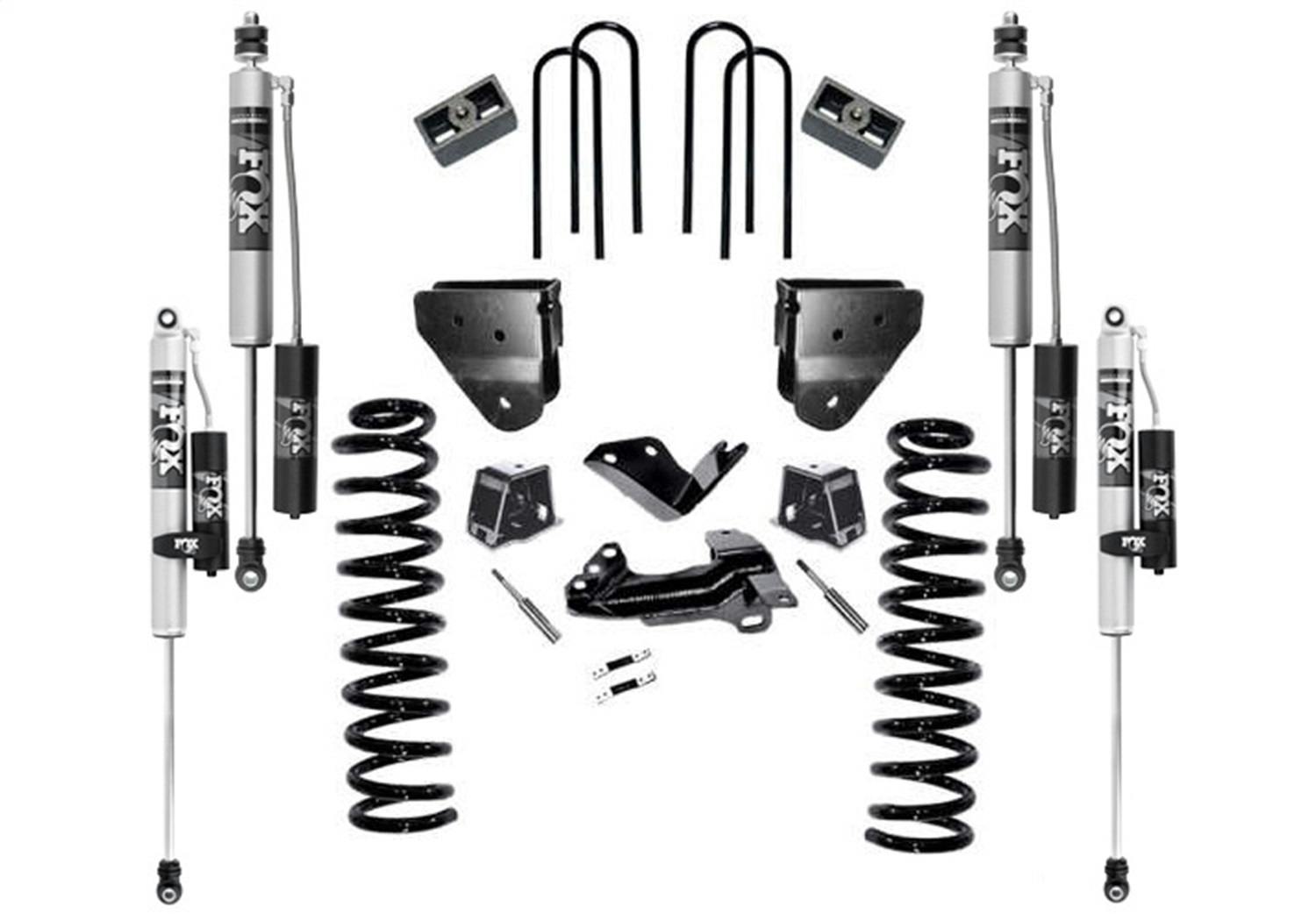 Superlift K796FX 4" Lift Kit w/ FOX 2.0 Res Shocks-05-07 F2/350 4WD Dsl w/o4LinkArms w/oRdsArms