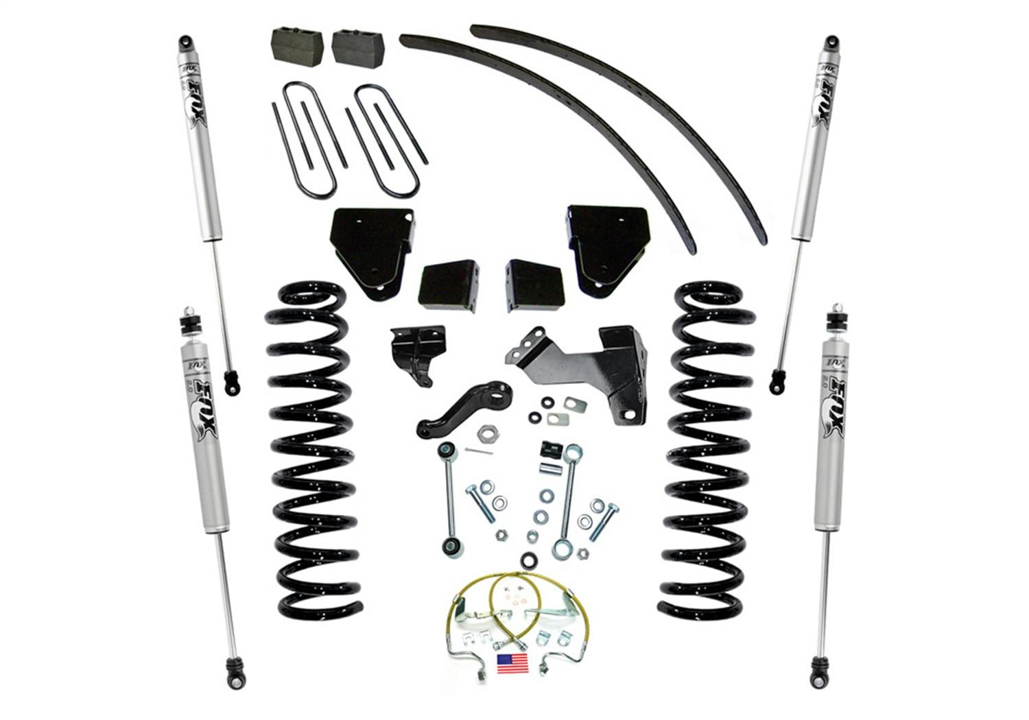 Superlift K856F 6" Lift Kit w/ FOX Shocks - 08-10 F250/350 4WD Dsl w/o 4Link Arms w/o RadiusArms