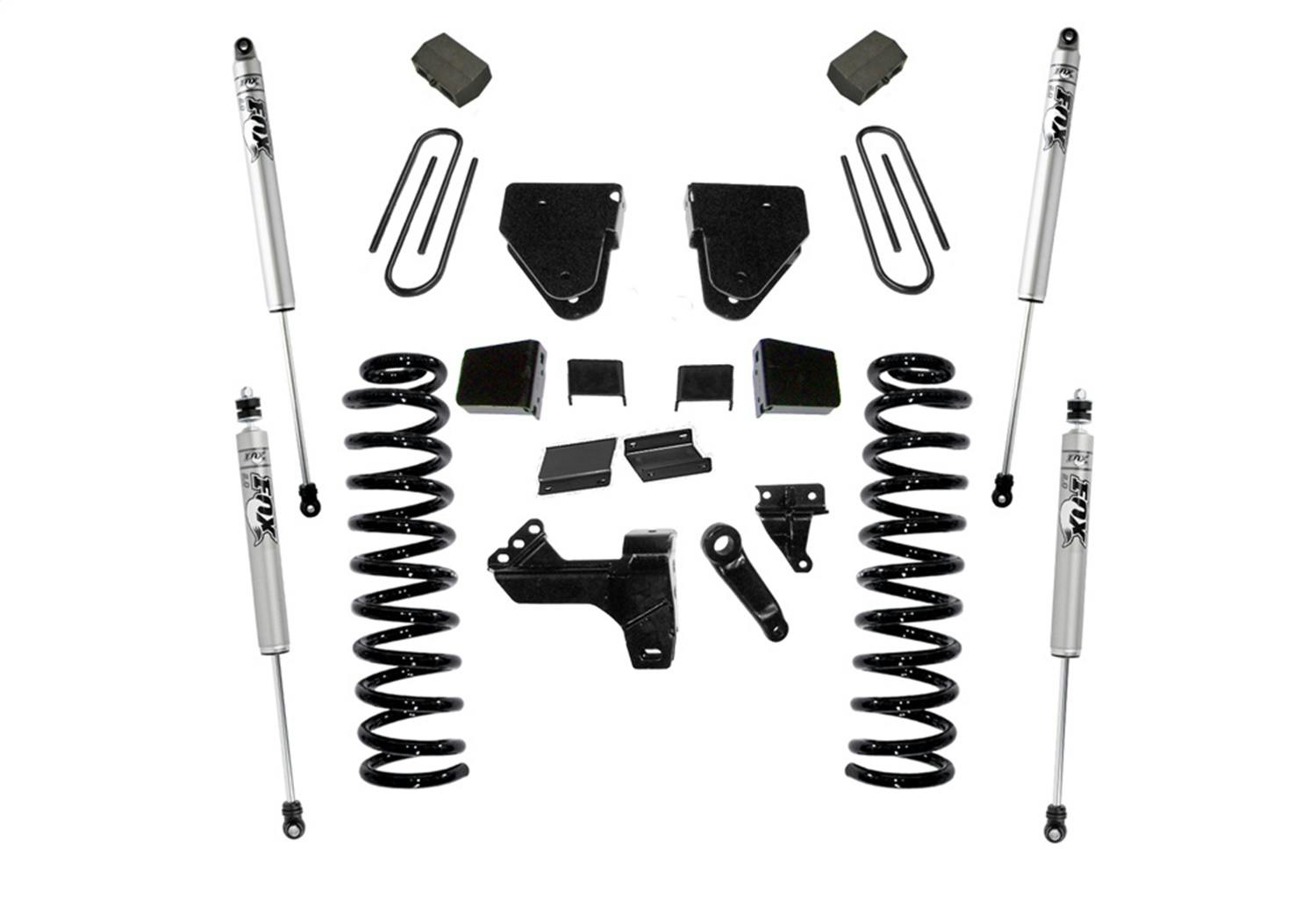 Superlift K878F 6" Lift Kit w/ FOX Shocks - 11-16 F250/350 4WD Dsl w/o 4Link Arms w/o RadiusArms