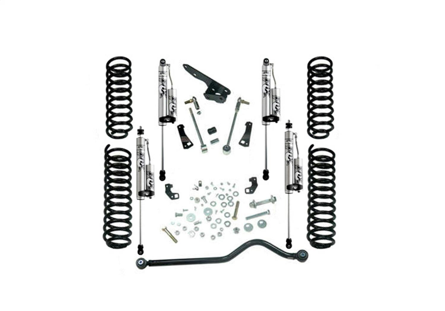 Superlift K905FX 4" Lift Kit w/ FOX 2.0 Reservoir Shocks - 07-18 Wrangler JK 2-Door