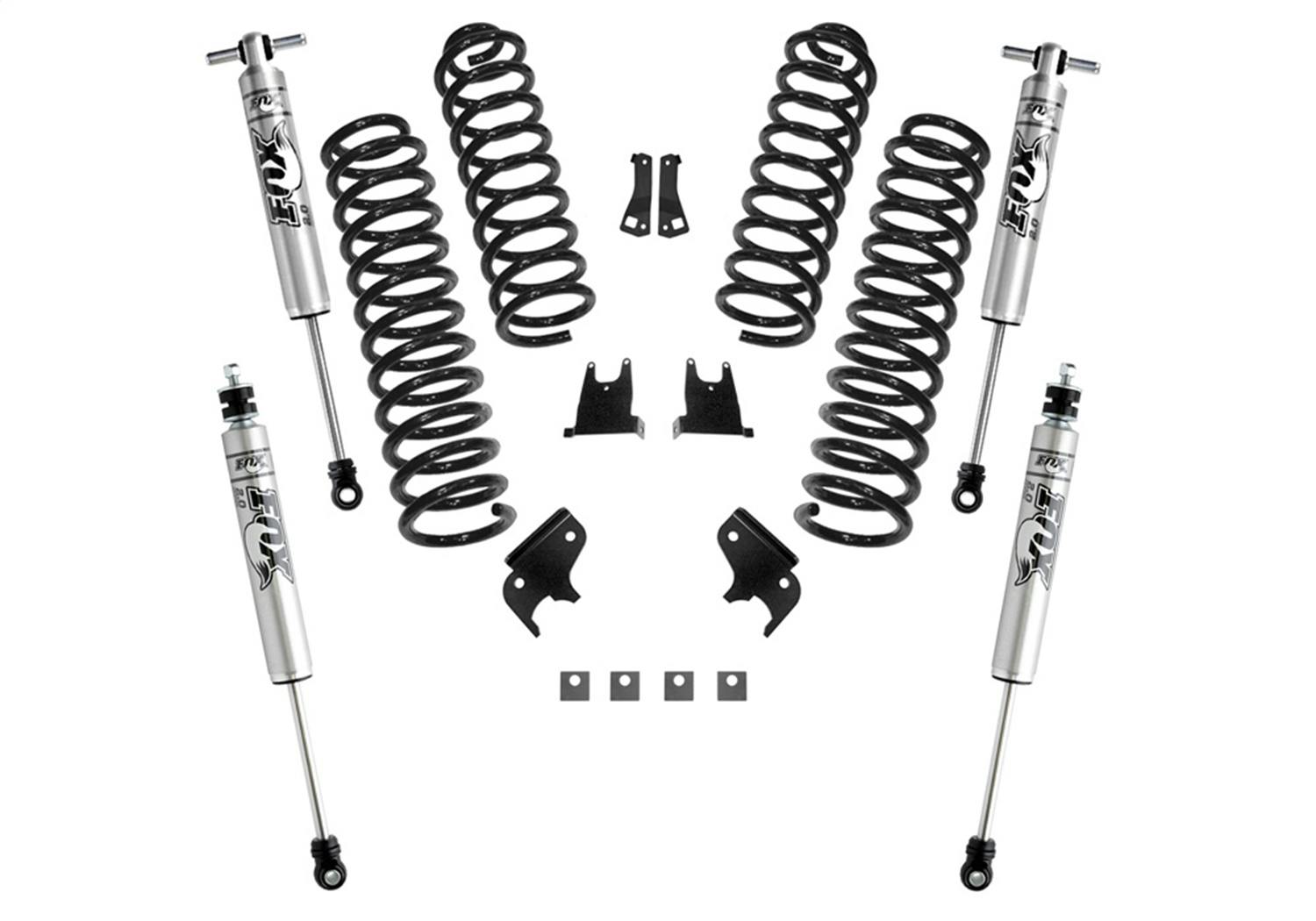 Superlift K931F 2.5" Lift Kit w/ FOX Shocks - 07-18 Wrangler JK 4-Door
