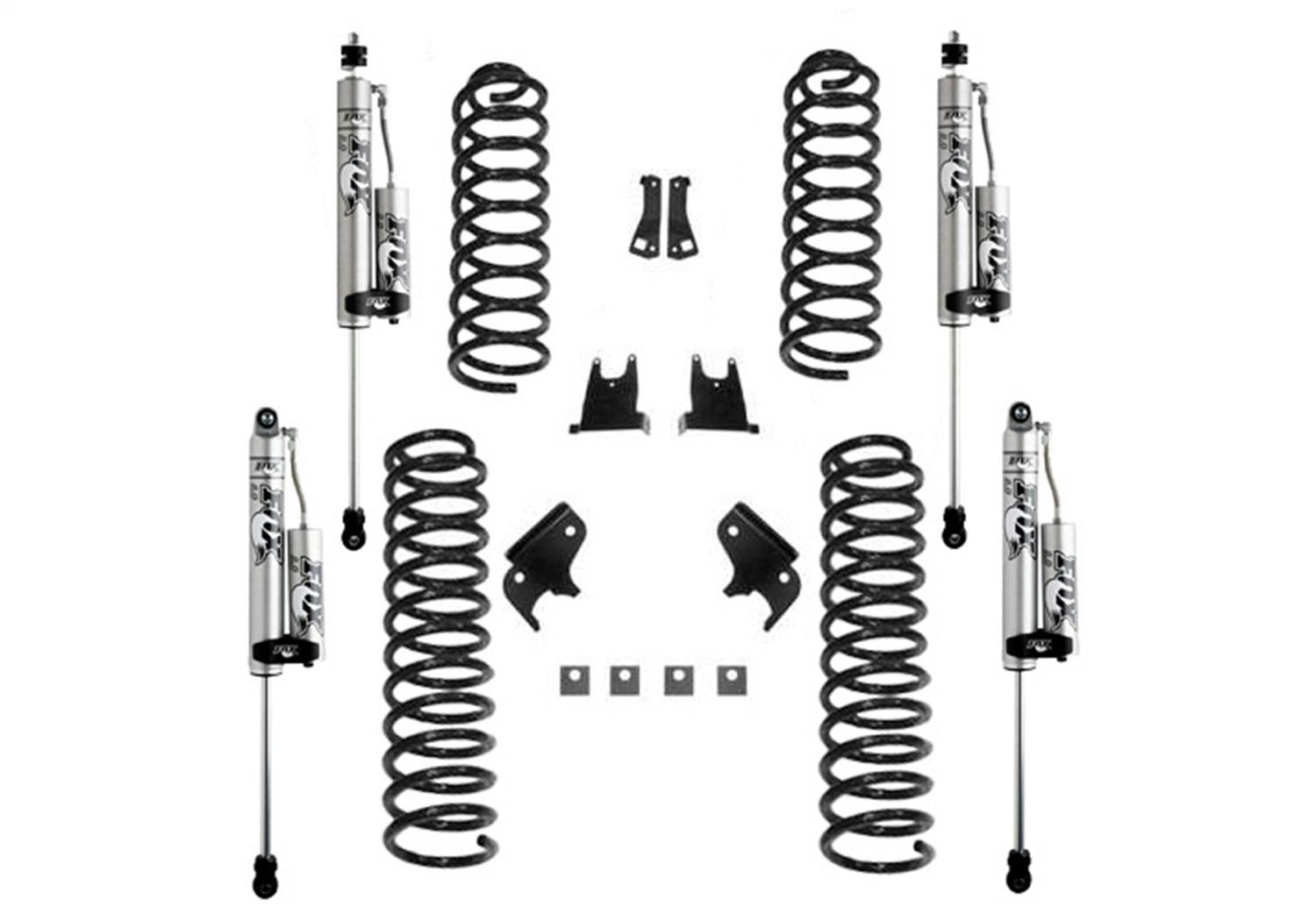 Superlift K932FX 2.5" Lift Kit w/ FOX 2.0 Reservoir Shocks - 07-18 Wrangler JK 2-Door