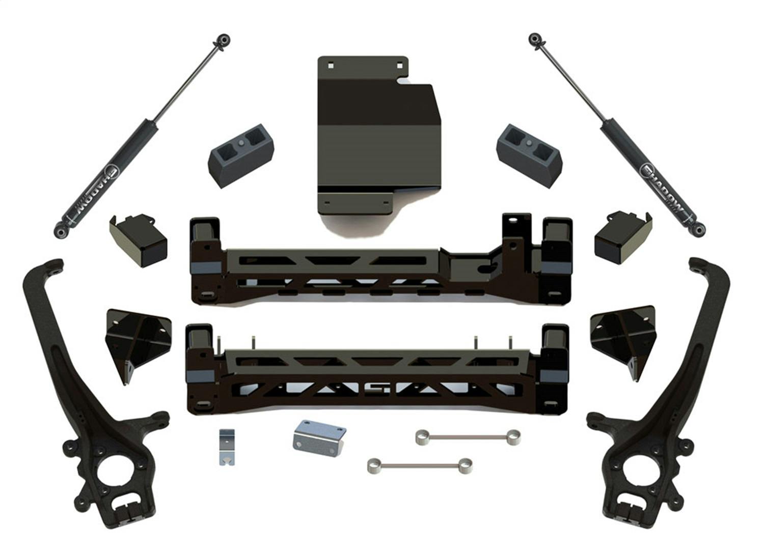 Superlift K961 6" Lift Kit - 17-24 Titan 4WD