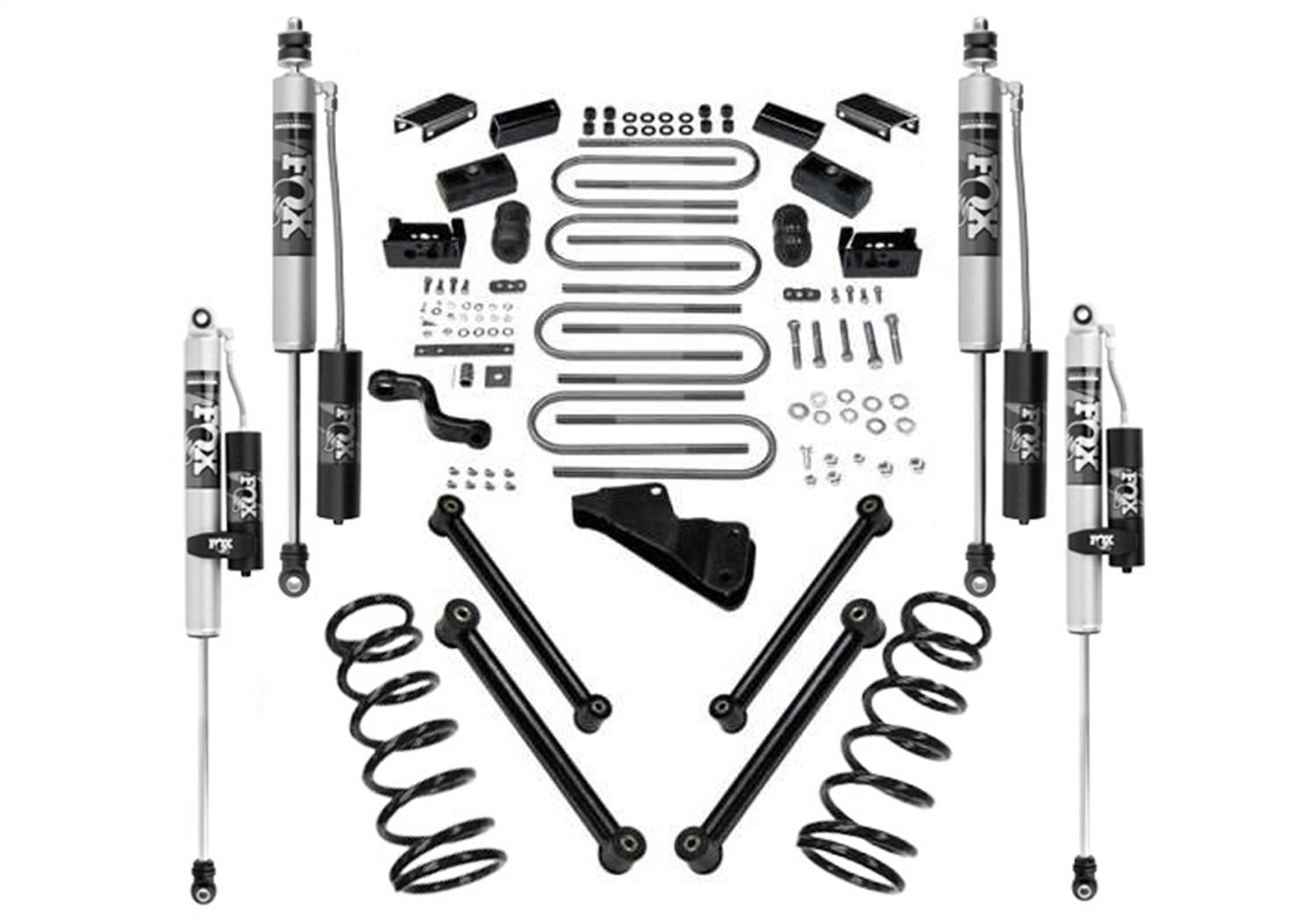 Superlift K967FX 6" Lift Kit w/ FOX 2.0 Reservoir Shocks - 10-13 Ram 2500/10-12 3500 4WD Diesel