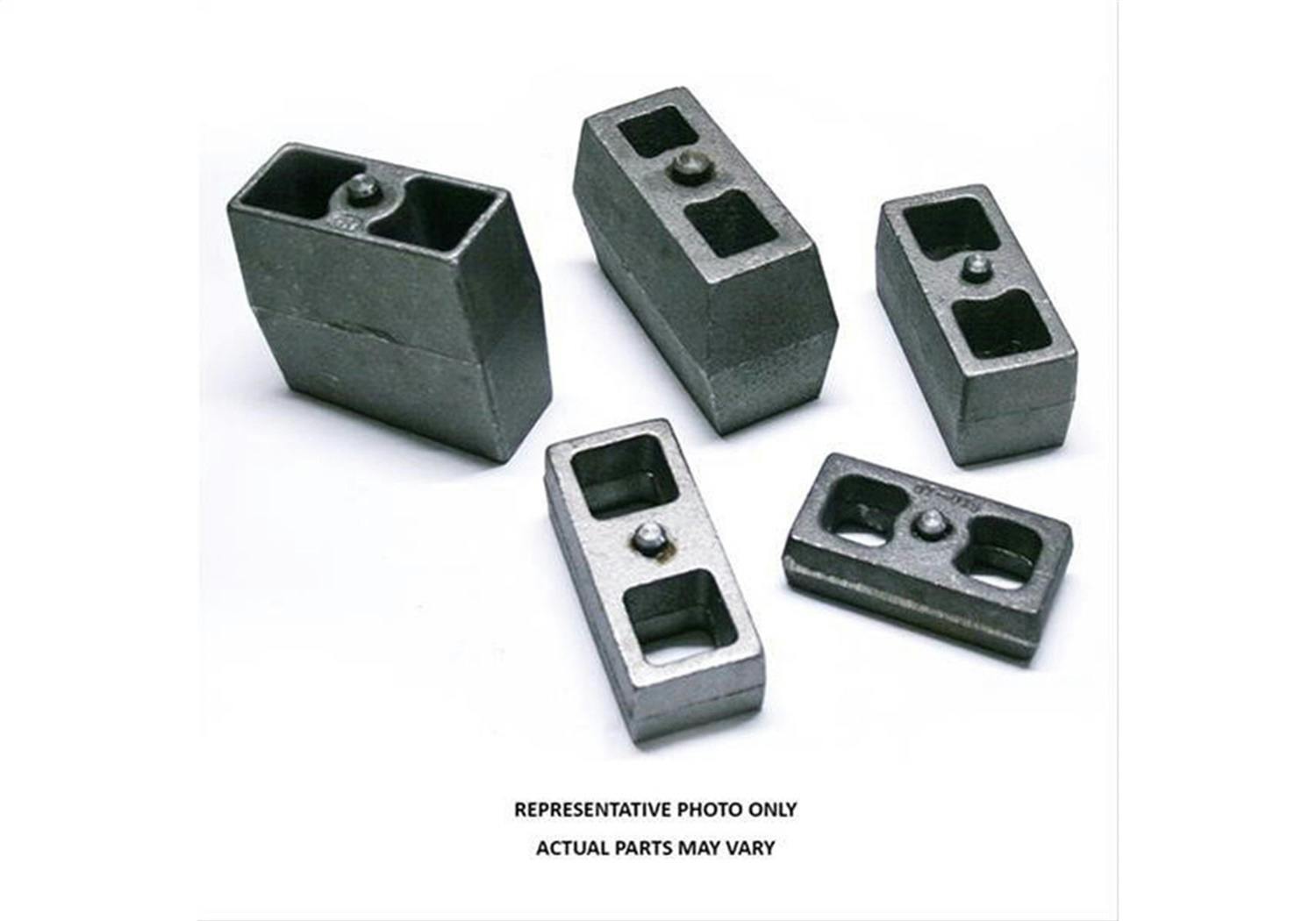 Superlift 015-2 Rear Lift Block - 1.5" Lift w/ 9/16 Pins - Pair