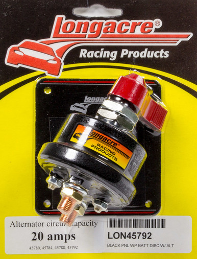 Longacre Battery Disc. Switch HD 4 Post Weatherproof 52-45792
