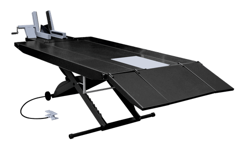 Tuxedo Pneumatic Motorcycle Lift M-1000C-BLK