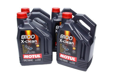 Motul 8100 X-Clean 5w40 Case 4x5 Liter Dexos2 MTL102051-4