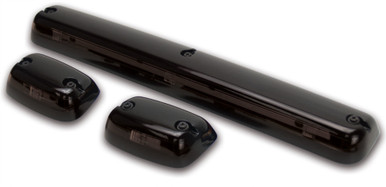 Cab Roof Lights Smoke 07- GM P/U LED PCP20-265S