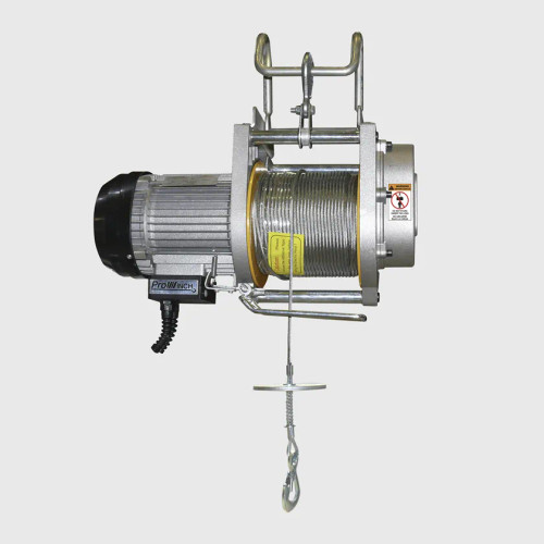 550 lb 220V Portable Electric Rope Hoist 60 meters lifting height H1 Duty PWBH250A
