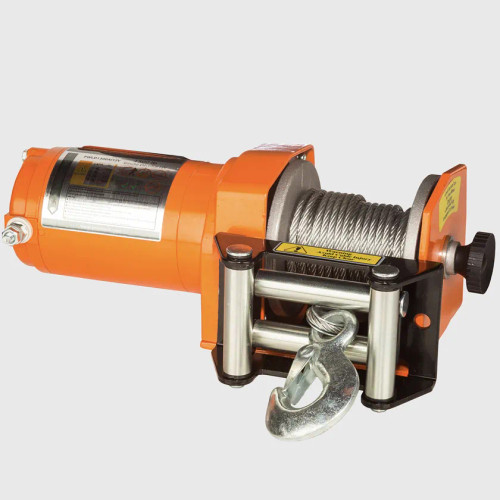 1500 lbs Powered Electric Winch Waterproof 12V DC PWLD1500A12V