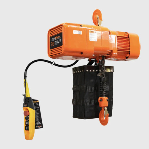 3 ton 6600 lb 380V~480V Variable Speed Electric Chain Hoist 30 ft. FEC G80 Japan Chain H4 Duty PWR3M5VS