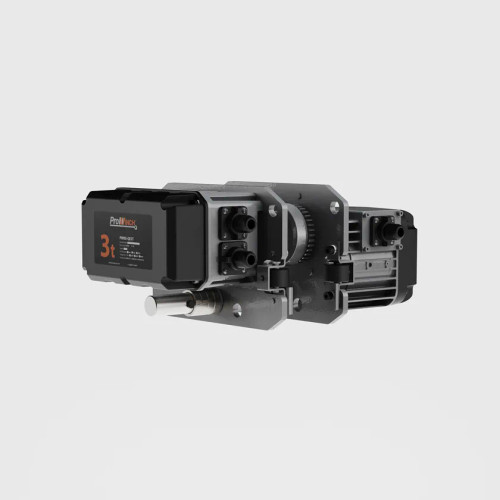 3 Ton Power Trolley 220/460V 60HZ 3 Phase with Limit Switches, Includes Contactors (Pendant Control not Included). PWRX-QE3T-2S