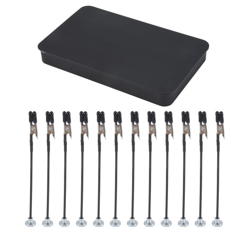 Model Painting Stand Base Holder and 12PCS Magnetic Bendable Clip Sticks3169