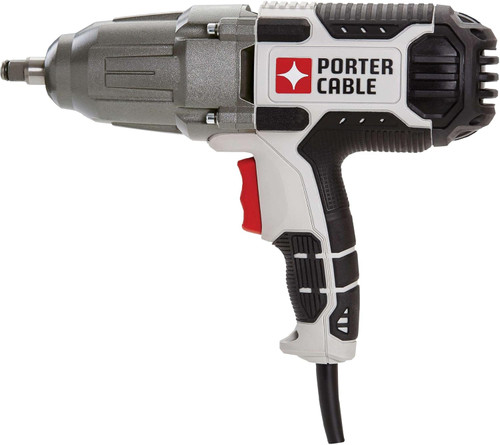 PORTER-CABLE Impact Wrench, 450 lbs of Torque, 1/2 Inch Hog Ring, 7.5-Amp, Corded