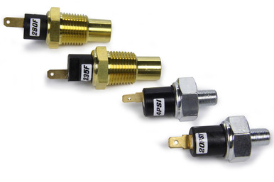 QuickCar warning light switch kit 4 mechanical gauge senders OP WT OT FP 61-752