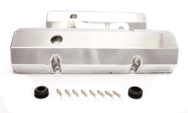 SBC Alum Fabricated Tall V/C Polished R6145POL