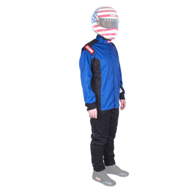 Racequip Jacket Chevron Blue Medium SFI-1 131923