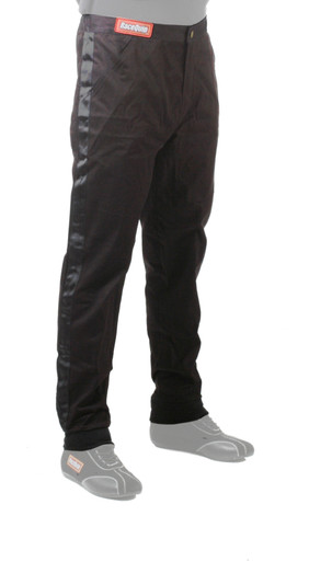 Racequip Black Pants Kids Single Layer XXL Black Trim 1970097