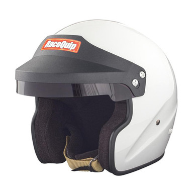 Racequip Helmet Open Face Medium White SA2020 256113