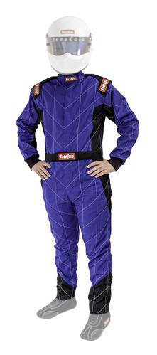 Racequip Suit Chevron Blue 3X- Large SFI-5 91609289