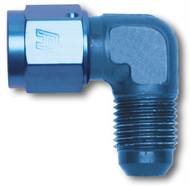 #8 Female to #8 Male 90 Deg Coupler 614808