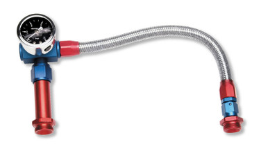 #6 Holley Fuel Line Kit w/Gauge 641100