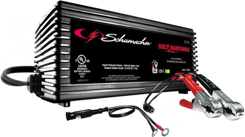 Fully Automatic Battery Maintainer - 1.5 Amp, 6/12V - For Car, Power Sport, or Marine
